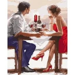 Картина за номерами на підрамнику Brushme Побачення