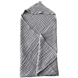 Детское полотенце с капюшоном Lovely Svi органический хлопок (муслин) – 80 x 80 см, от 0 до 2 лет Серый (21701251)