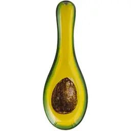 Подставка для ложки Viva Avocado стеклянная 23 см (SP04-Y)