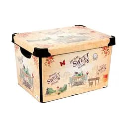 Корзина Violet House Decor Home, 20 л, бежевый (0648 DECOR HOME с/кр. 20 л)