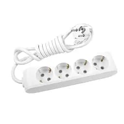 Удлинитель Panasonic X-tendia с заземлением 4 гнезда 2 м (WLTB04422GR-UA)