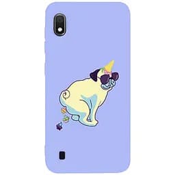 Чохол-накладка Toto Matt TPU 2 mm Print Case Samsung Galaxy A10 #77 Kakedog Light Purple