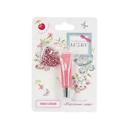 Дитячий блиск для губ "Мерехливе сяйво" Lukky T18883 ніжно-рожевий