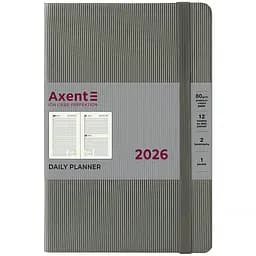 Щоденник Axent Partner Lines 2026 сірий 145 x 210 мм (8815-26-03-A)