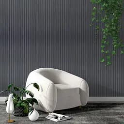 Рейка декоративна Wall Sticker WPC стінова 3000х160х23 мм Графіт SW-00001529 - мініатюра 8