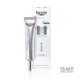 Крем проти зморшок навколо очей Eucerin Hyaluron Filler, 15 мл - мініатюра 7