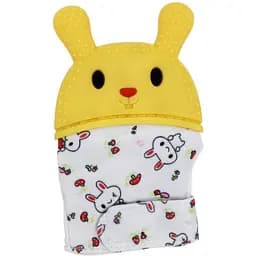 Прорезыватель для зубов MegaZayka Зайка MGZ-0404 Yellow