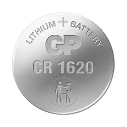 Батарейки GP LITHIUM Button Cell 3.0V CR1620-2CPU5 Літієва CR1620 5 шт.