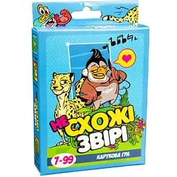 Настольная игра Strateg Непохожие звери, укр. язык (30223)