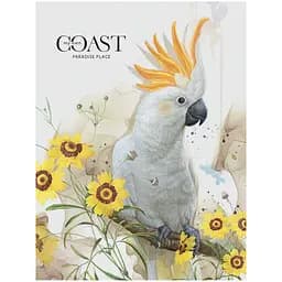 Зошит загальний Student А5 у клітинку 80 аркушів білий папуга (A5-080-5084K)