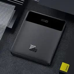 Зовнішній акумулятор (Power Bank) Baseus Blade Digital Display 100W 20000 mAh Black (PPDGL-01) - мініатюра 5