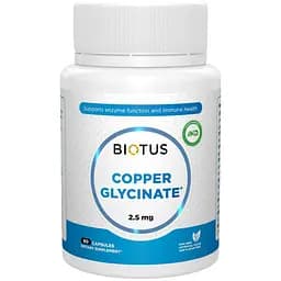 Мідь Biotus 2.5 мг 60 капсул
