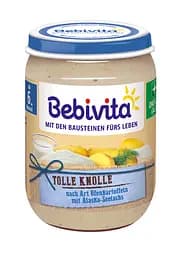 Рибно-овочеве пюре Bebivita Запечена картопля з морською рибою, 190 г