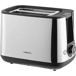 Тостер Ardesto Steel Collection T-K200 800 Вт металл+пластик серебристый+черный
