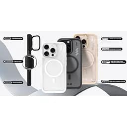 Чохол Blueo Frosted Heat Dissipation with MagSafe для Apple iPhone 16 Pro Black [132552] - мініатюра 6