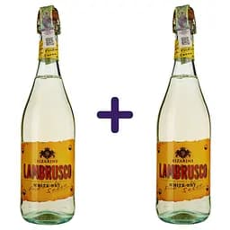 Вино ігристе Sizarini Lambrusco White Dry біле сухе 0.75 л х 2 шт.