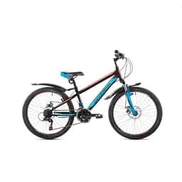 Велосипед FORSAGE DISK24 11 Чорно-червоний з синім