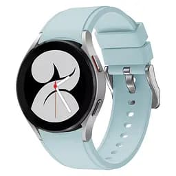 Ремінець для Samsung Galaxy Watch 4 40mm - блакитний ширина кріплення 20мм силікон Watchbands Galaxy Classic (W42-8WB71261996) - мініатюра 2