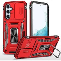 Чохол Epik ударостійкий Camshield Army Ring для Samsung Galaxy A35/A55 Червоний/Red