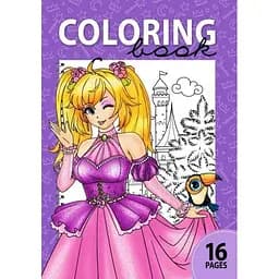 Розфарбовка А4 16 сторінок 22319