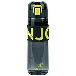 Пляшечка для води Kite Enjoy 680 мл чорно-жовта (K25-1233-1)