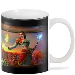 Кухоль GeekLand World of Warcraft людина WW.02.28 330 мл білий