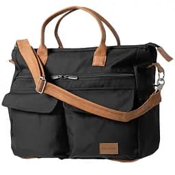 Сумка для мами Teutonia Urban Black, чорно-коричнева