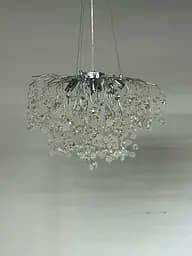 Люстра хрустальная подвесная V WM-7049 600-E14 x 8-52