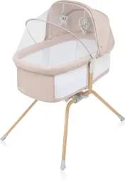 Ліжечко дитяче приставне Lionelo Malin Evo Beige Natural - мініатюра 4