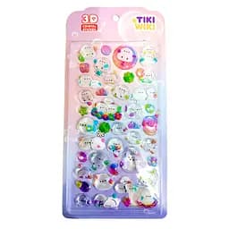 Набір 3D-наліпок Тікі казка Tiki Wiki 25ESE009-02 серії Crystal