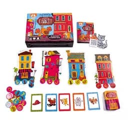 Дитяча настільна гра Готель "Гавкіт" VT8055-43, 4 готелі 24 жетони собак