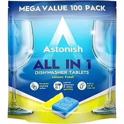 Таблетки для посудомийних машин Astonish All in one 100 шт.