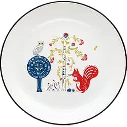 Тарелка десертная МВМ My Home 21.5 см белая (KP-54 WHITE)