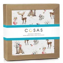 Пелюшки муслінові Cosas Fairy Forest 75x100 см, бежеві