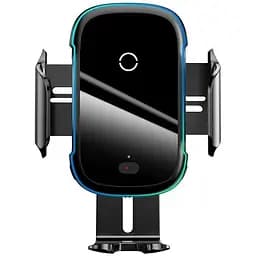 Держатель BASEUS Auto Lock Light Electric Holder with Wireless Charger 15W (WXHW03-01) - мініатюра 10