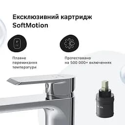 Високий змішувач для умивальника AM.PM Flash хром F9H92000 - мініатюра 4
