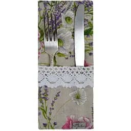 Чохол для приборів Прованс Grosso з мереживом бузковий (17559)