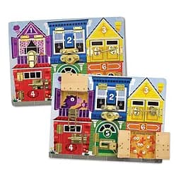Дошка Melissa&Doug із засувками дерев'яна (MD13785) - мініатюра 4