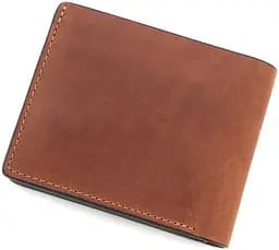 Чоловічий шкіряний портмоне GRANDE PELLE 11х9х2 см acs0024467 - мініатюра 3