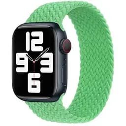 Ремешок CasePro Braided Solo Loop Bright Green Size S для Apple Watch 42mm/41mm/40mm/38mm