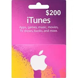 Подарункова карта iTunes / App Store Gift Card 200 usd US-регіон