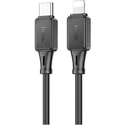 Кабель Hoco Type-C to Lightning Assistant PD silicone charging data cable X101 1 м 27W