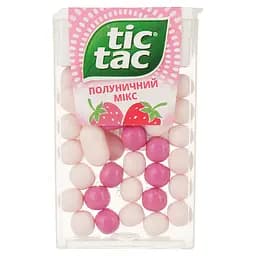 Драже Tic Tac полуничний мікс 18 г (921336)