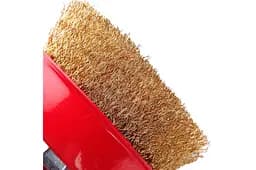 Корщітка APRO для болгарки УШМ дротяна щітка чашкова 100 мм x М14 830427 - мініатюра 2