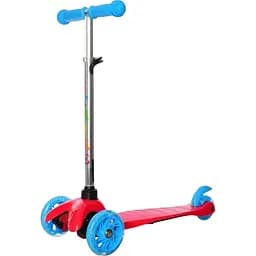 Дитячий самокат iTrike Mini BB 3-013-4-CR колеса, що світяться