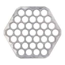 Форма для швидкого ліплення пельменів пельменниця шестигранна посилена на 37 пельменів, RS 83444