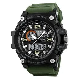 Часы наручные мужские Skmei 1283 Army Green, 1283AG (12300)