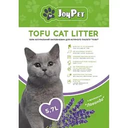 Наповнювач для котячого туалету JoyPet Tofu Лаванда натуральний 5.7 л - мініатюра 2