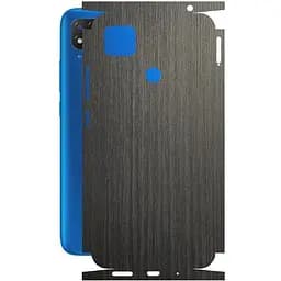 Захисна плівка StatusSKIN для Xiaomi Redmi 9c NFC 2020 Корпус Вініл Дерево сріблясто-чорне