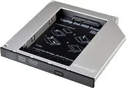 Адаптер Grand-X HDC-25N (12.7mm) для підключення SSD/HDD 2.5” у відсік приводу ноутбука SATA/mSATA